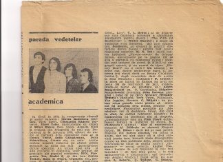 Săptămîna 1975. Parada Vedetelor, Formatia Academica cu Mircea Romcescu, Dinel Tolea si Constantin Raducu