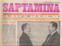 Săptămîna din 19 Mai 1989