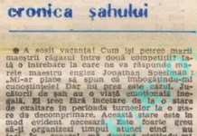 cronica șahului 23 iunie 1989