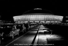 Imagine realizată în zilele inaugurării în aprilie 1962, în cadrul unui congres extraordinar al PCR, menit să marcheze încheierea colectivizării în agricultură