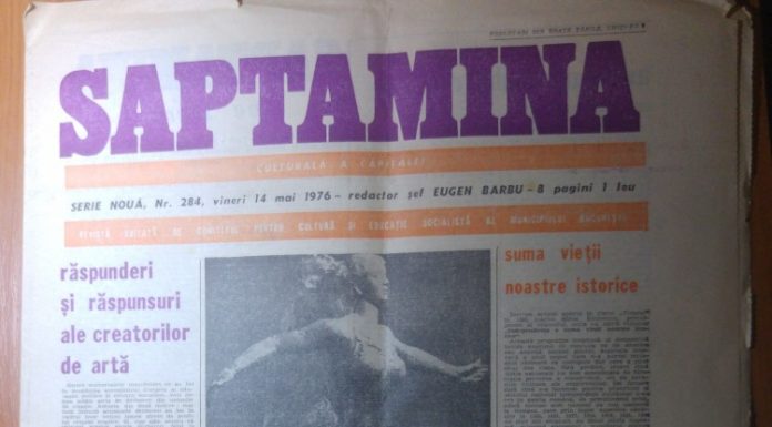 Revista Săptămîna din 14 mai 1976