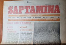 „Săptămîna” din 29 Noiembrie 1985