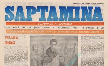 Ziarul Săptămîna, Nr. 990 din 8 decembrie 1989