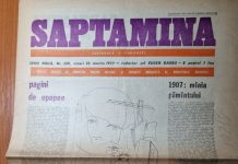 Ziarul Săptămîna din 25 martie 1977