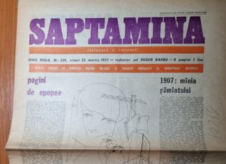 Ziarul Săptămîna din 25 martie 1977