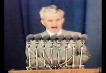 Nicolae Ceaușescu – 26 mai 1984, inaugurare Canal Dunăre Marea Neagră