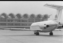 Noul Aeroport Otopeni. Vizita tovarasului Nicolae Ceausescu (1970)