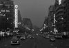București, Seara pe b-dul Magheru, 1971