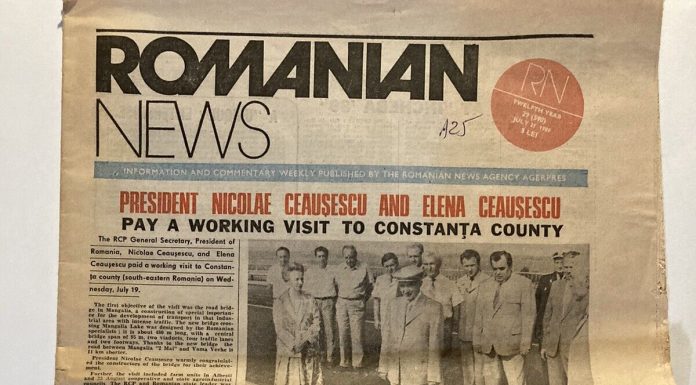 Ziarul „Romanian News”