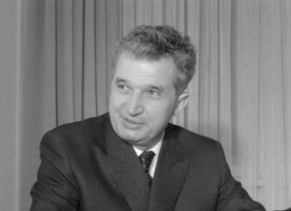 Ceaușescu si David Rockefeller 1973