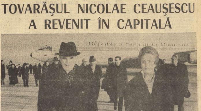 Scînteia, 21 decembrie 1989 : TOVARĂŞUL NICOLAE CEAUŞESCU A REVENIT IN CAPITALĂ