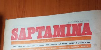 Ziarul „Săptămîna” din 23 august 1975