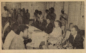 Ceaușescu în Ghana