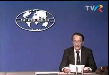22 Decembrie 1989. Anunţul instaurării stării de necesitate pe întreg teritoriul României
