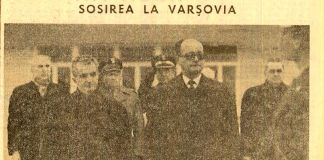 Scînteia 26 Aprielie 1985 : Secretarul general al Partidului Comunist Român, președintele Republicii Socialiste România, tovarășul Nicolae Ceaușescu, a sosit, joi după-amiază, la Varșovia