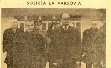 Scînteia 26 Aprielie 1985 : Secretarul general al Partidului Comunist Român, președintele Republicii Socialiste România, tovarășul Nicolae Ceaușescu, a sosit, joi după-amiază, la Varșovia