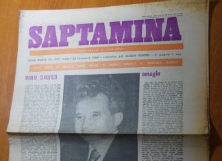 Ziarul „Săptămîna” din 25 ianuarie 1980