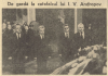 14 Februarie 1984 . DELEGAŢIA DE PARTID Şl DE STAT CONDUSĂ DE TOVARĂŞUL NICOLAE CEAUŞESCU A PLECAT LA MOSCOVA PENTRU A PARTICIPA LA FUNERALIILE TOVARÂŞULUI I. V. ANDROPOV