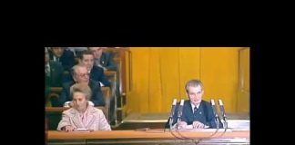 Imagini de la ultimul Congres al PCR din noiembrie 1989