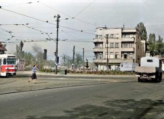 Piața Muncii – bariera Vergului, București 1983