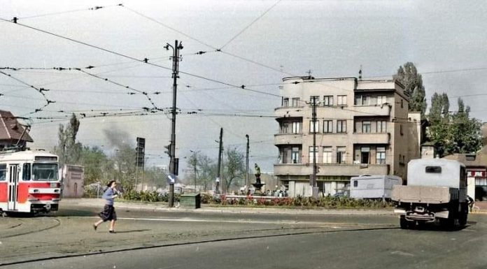 Piața Muncii – bariera Vergului, București 1983