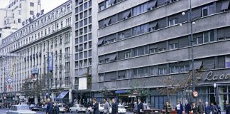 Bd Magheru Anul 1970 Foto Harrison Forman