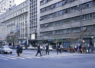 Bd Magheru Anul 1970 Foto Harrison Forman