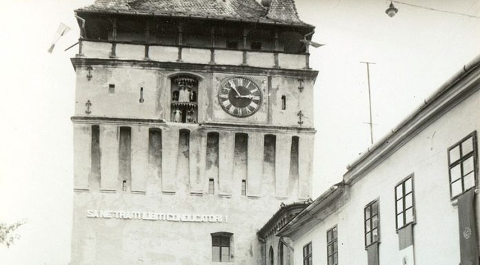 Ceaușescu la Sighișoara