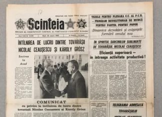 La 28 august 1988, Aradul a fost scena întâlnirii dintre Nicolae Ceaușescu, președintele României, și Károly Grósz, prim-ministrul Ungariei și secretar general al Partidului Muncitoresc Ungar