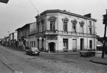 Restaurant Crama „La Plosca de Aur”. Intersecția Căii Rahovei cu str. Gazelei. București 1974