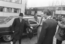 Tovarașu Nicolae Ceaușescu , vizita de stat în Olanda. 11 april 1973