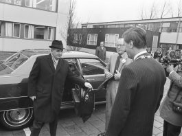 Tovarașu Nicolae Ceaușescu , vizita de stat în Olanda. 11 april 1973