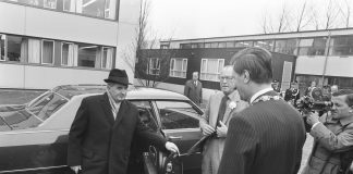 Tovarașu Nicolae Ceaușescu , vizita de stat în Olanda. 11 april 1973